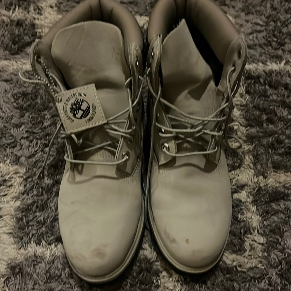 Size 9 Gray Timberland Waterproof Boots